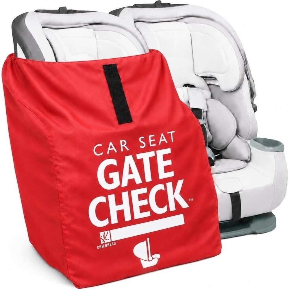 J.L. Childress Gate Check Travel Bag Car Seat Red Original